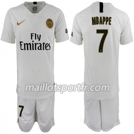 Maillot de Foot Paris Saint Germain Mbappe 7 Enfant Extérieur 2018/19